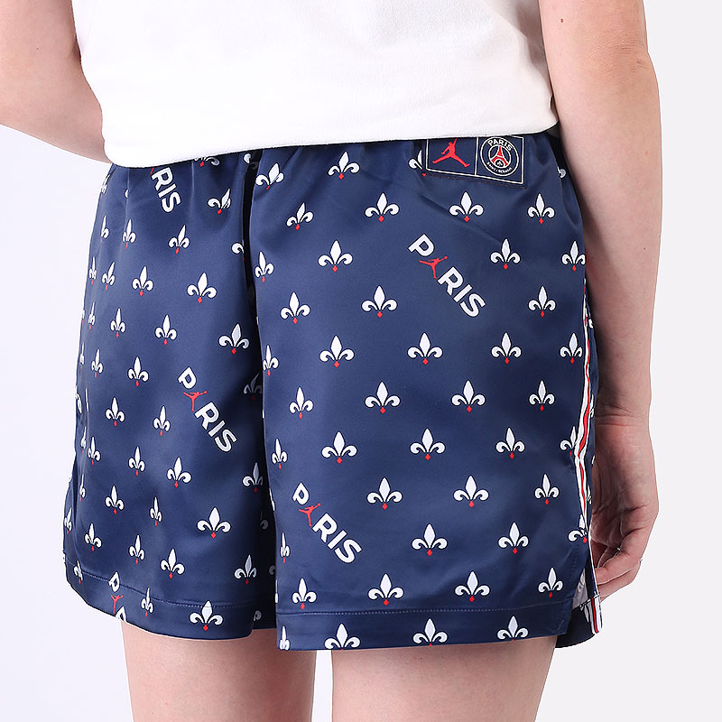 Женские шорты Jordan Paris Saint-Germain Women's Printed Shorts (DC3821-410)  - цена, описание, фото 5